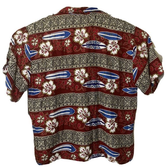 XL Vtg Jammin Shirts Brand Mens Button Up Hawaiian - Picture 2 of 12